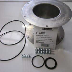 TUBE  RACC  VENTURI  VENTILATEUR  7-10  ELTS  -  De  Dietrich-Chappee  -  ref  S103073