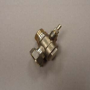 ROBINET  RETOUR  CHAUFFAGE  3/4""  +  JOINT  -  De  Dietrich-Chappee  -  ref  S100520