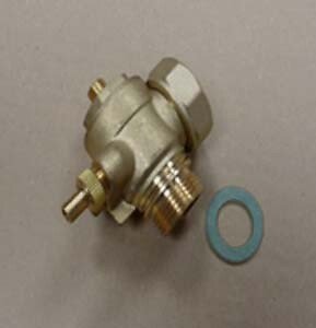 ROBINET DEPART CHAUFFAGE 3/4""x M10 - De Dietrich-Chappee - ref S100521