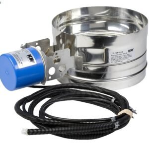 CLAPET DE FUMEES D.250mm + MOTEUR STA2 - De Dietrich-Chappee - ref S59727