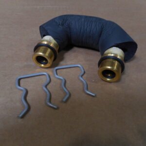BOUCLE  EN  U  COLLECTEUR  +  EPINGLES  -  De  Dietrich-Chappee  -  ref  300029087