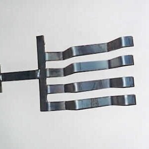 TURBULATEUR  CIRCUIT  FUMEE  LG.370MM  -  De  Dietrich-Chappee  -  ref  300020277
