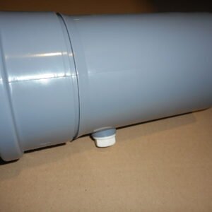 TUBE  PPS  D  110  LG.  220MM  AVEC  PIQUAGE  -  De  Dietrich-Chappee  -  ref  300006703