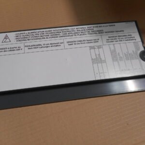 CACHE  CARTES  TAB  BASE  2/TA  CPLT  -  De  Dietrich-Chappee  -  ref  200004950