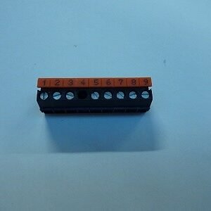 CONNECTEUR  X3  -  9  PTS  -  1  A  9  -  De  Dietrich-Chappee  -  ref  97953402