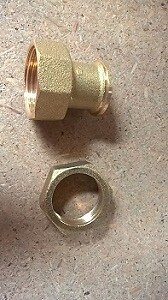 RACCORD  COMPLET  G1+ECROU  -  De  Dietrich-Chappee  -  ref  89998522