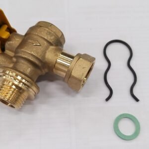 ROBINET  DE  GAZ  -  G1/2  NF  -  De  Dietrich-Chappee  -  ref  7781903