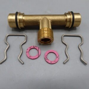 RACCORD  EN  TE+JOINT+EPINGLES(CAPT.HORIZ)  -  De  Dietrich-Chappee  -  ref  7503320