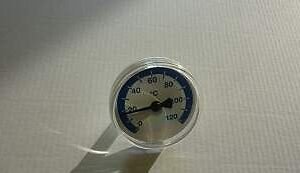 THERMOMETRE  D.50  0-120C-BLEU-  -  De  Dietrich-Chappee  -  ref  7604915
