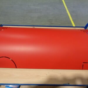 HABILLADE  LATERAL  GAUCHE  ROUGE  -  De  Dietrich-Chappee  -  ref  7774031