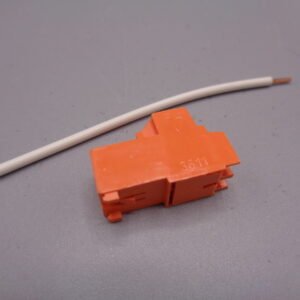 CONNECTEUR  2  PTS  ORANGE  -  De  Dietrich-Chappee  -  ref  7843637