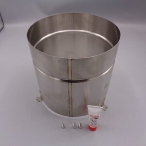 TUBE  DE  FLAMME  D.185MM  -  De  Dietrich-Chappee  -  ref  97955346